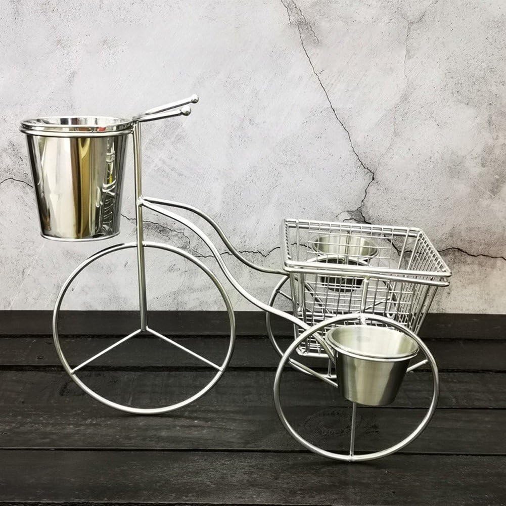 1 Set Supporto per Patatine Fritte Supporto per Snack Cestello di Scarico in Acciaio Inossidabile Frittura per Patatine Che Serve Stoviglie per Presentazione del Cibo