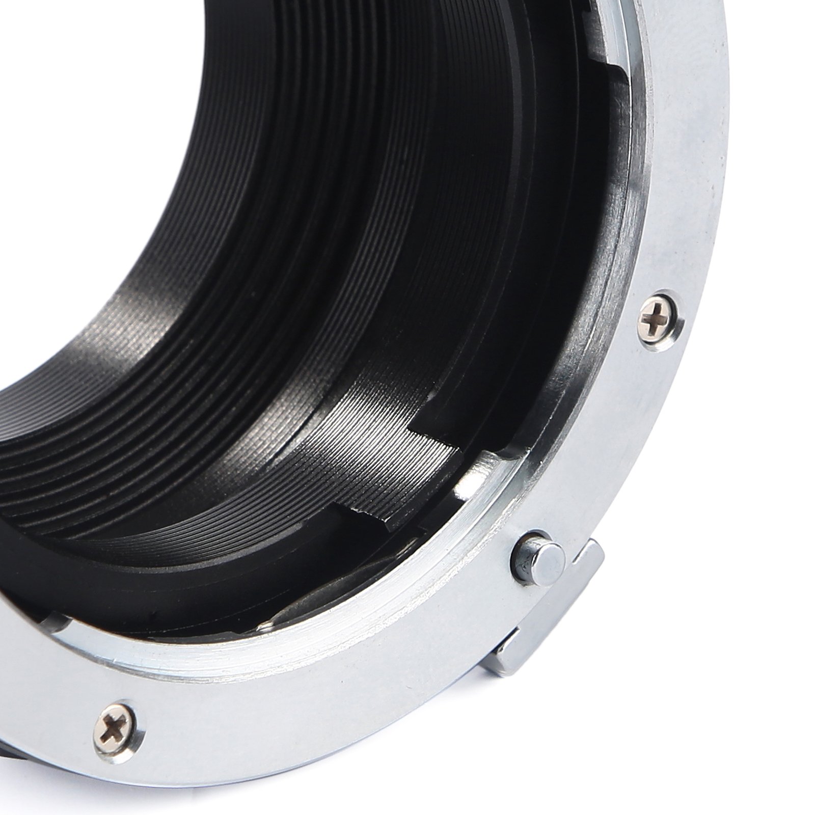 K&F CONCEPT Bague d'adaptation pour Objectif compatibile Con compatibile Con MINOLTA (AF) à Caméra FX Adaptateur Lentille Fait de Laiton et d'aluminium Solide Précis Noir