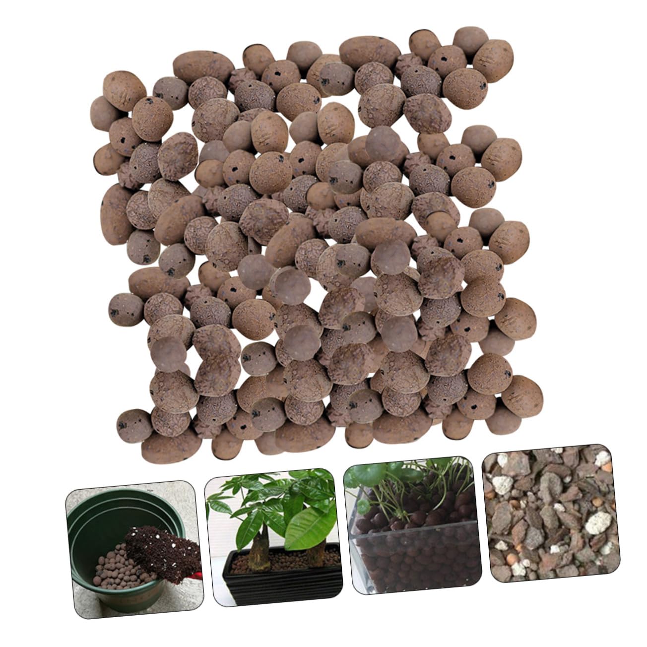 Ceramsit 1 Packung 1kg Ton Blähton für Weihnachten Party Gartenbedarf