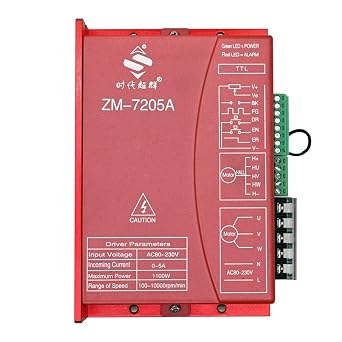 310V High Voltage Brushless Motor Driver ZM-7205A Can Driver 1000W BLDC Motor