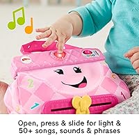 Vista 4 de Fisher-Price Laugh & Learn My Smart Purse, rosa, juguete musical para bebé