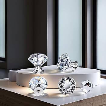 【超美品・お引き取限定】仏手テーブル Amazon.co.jp: AILEWE 引き出し 取っ手 クリスタル 光学級K9