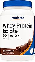 Vista 39 de Nutricost - Proteína aislada de suero de leche, sabor fresa y acai, 2 libras