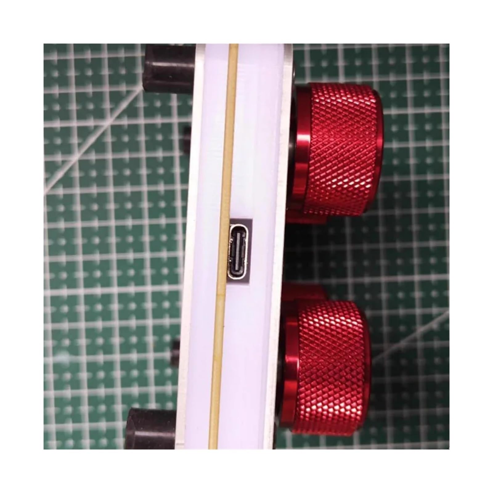 Codificador rotatorio preciso for software de producción musical, controlador MIDI de 4 botones con interfaz USB-C con asignación CC personalizable
