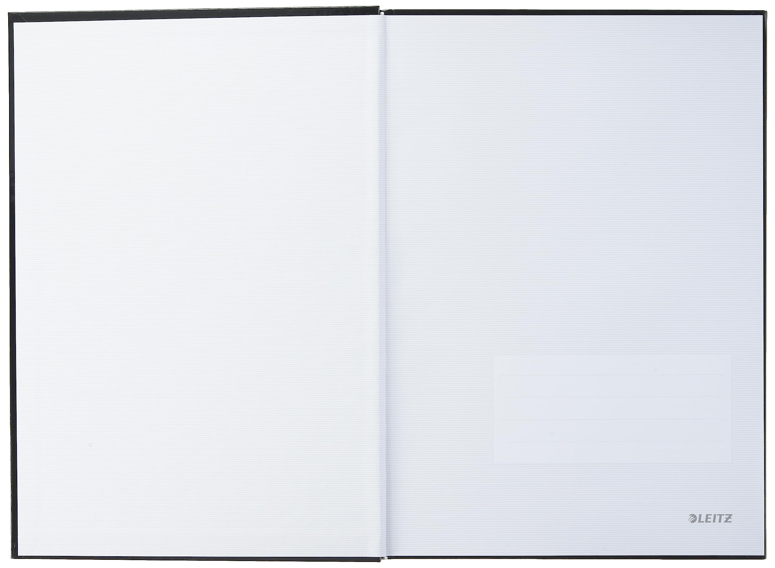 Leitz Quaderno a righe A4 160 pagine Solid nero