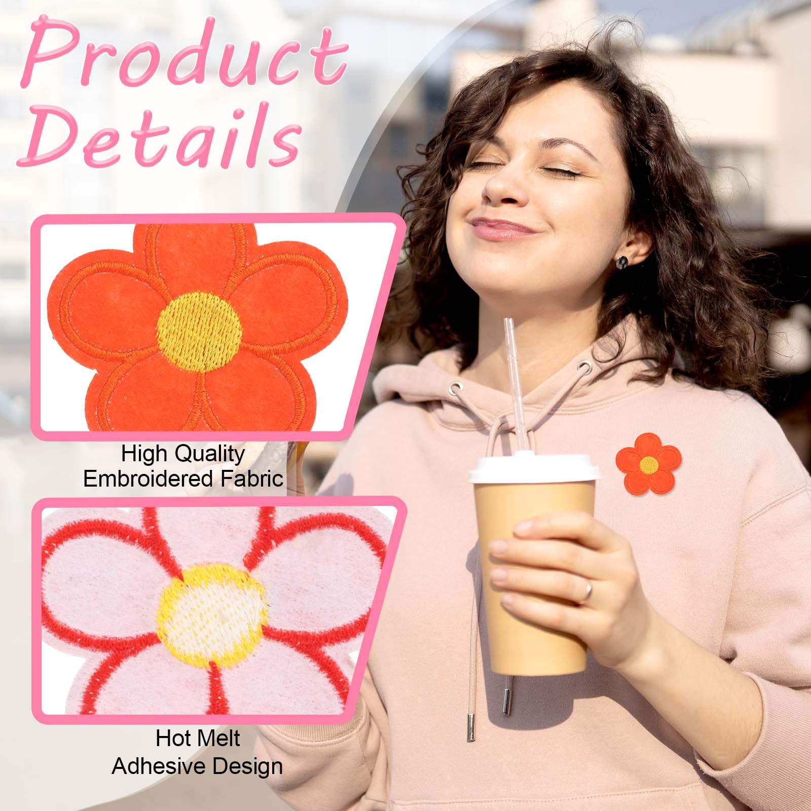 Toppe Per Giubbotti LINTRA 20 Pezzi Toppe Termoadesivi, Cuore Toppe Per Vestiti Toppe Adesive Per Piumini