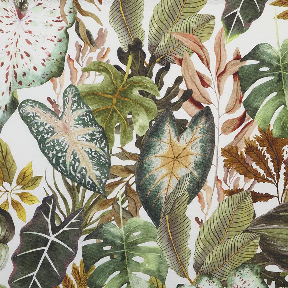 Tissu de tapisserie en coton avec impression numérique haut de gamme au motif Evergreen vert