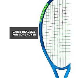 HEAD Ti. Conquest Tennis Racquet, Nano Titanium Technology, Oversized 108 sq in Head, Lightweight O-Beam Construction, Pre-Strung Beginner & Recreational Tennis Racquet, 4 3/8 Inch Grip