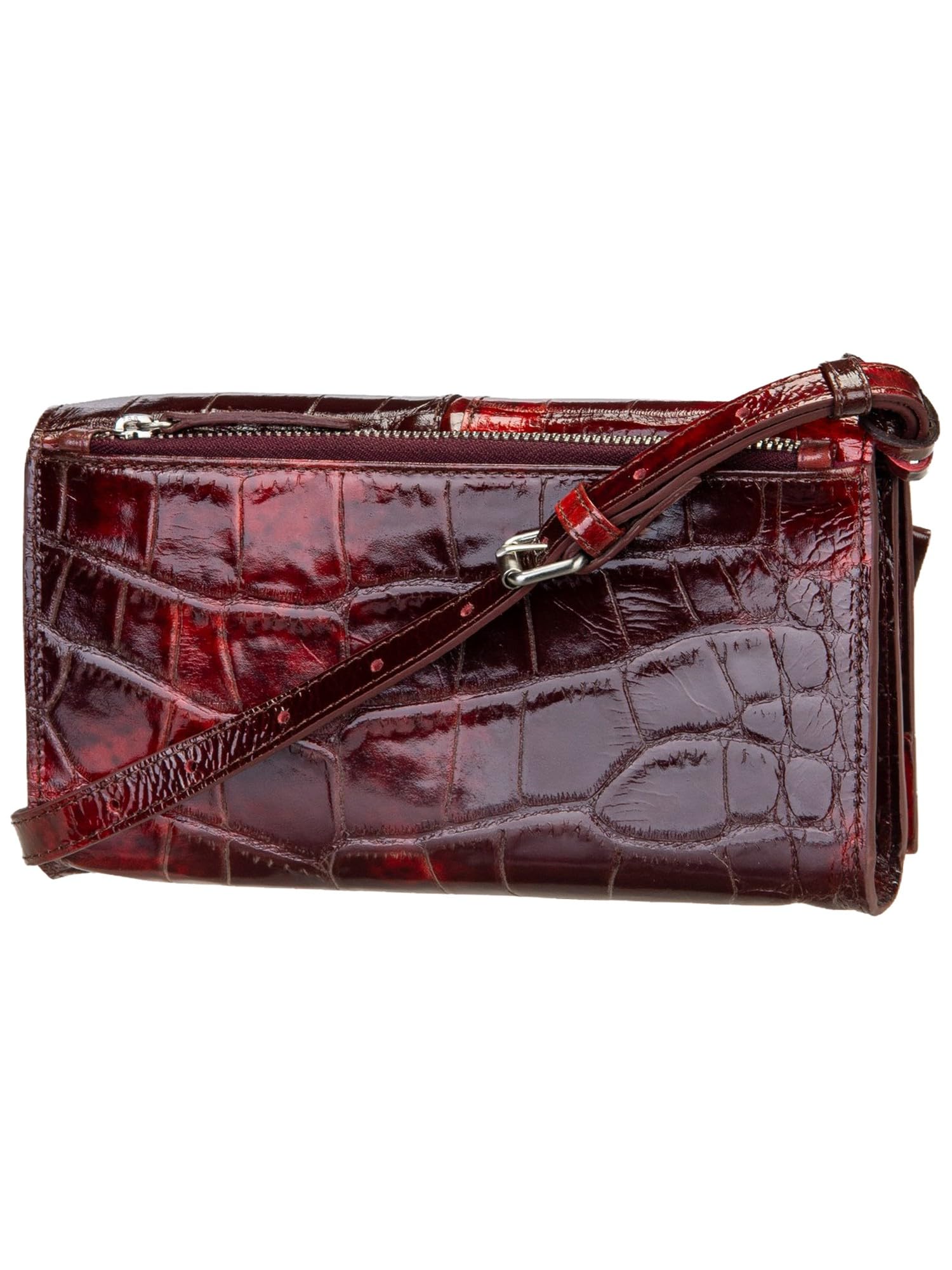 Burkely Cuir sac pour téléphone portable Cool Colbie Phone Bag Burgundy rouge foncé