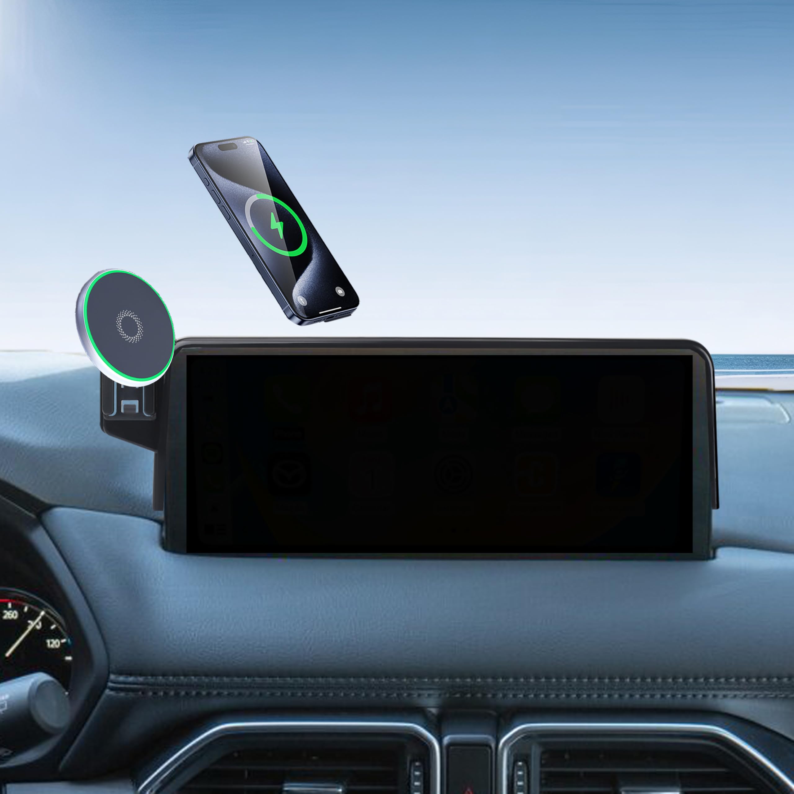Amazon.com: AbeeyGeomarn Car Phone Holder for Mazda CX-5 2021-2025
