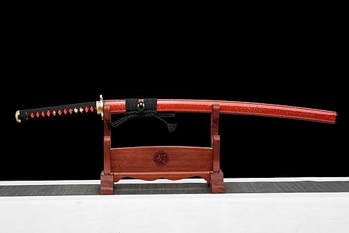 Miniatura 2 de JIHPEN sword, Acero de alto rendimiento T10, hecho a mano, auténtico hamón, templado (colgante)