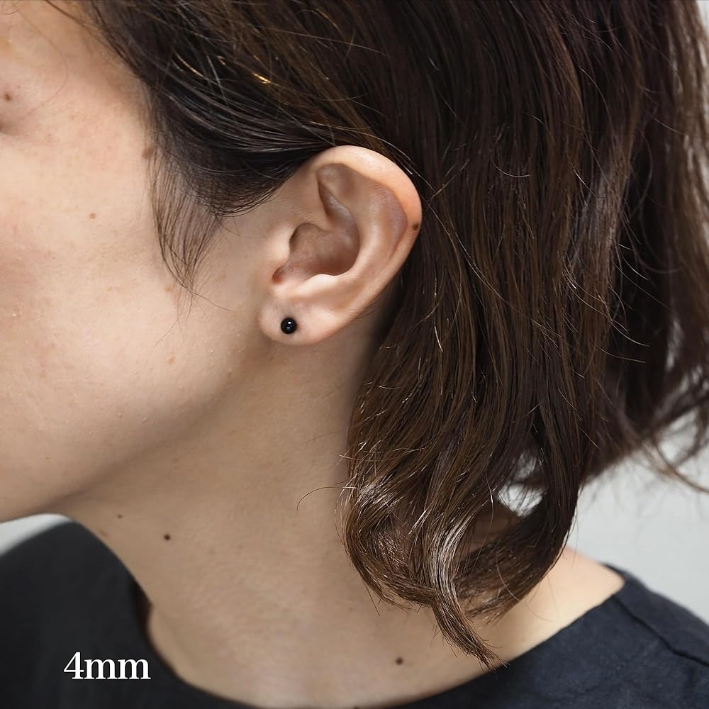 PREEK／プリーク　オニキスピアス　ポスト18金 18k-246_10_600x600_crop_center