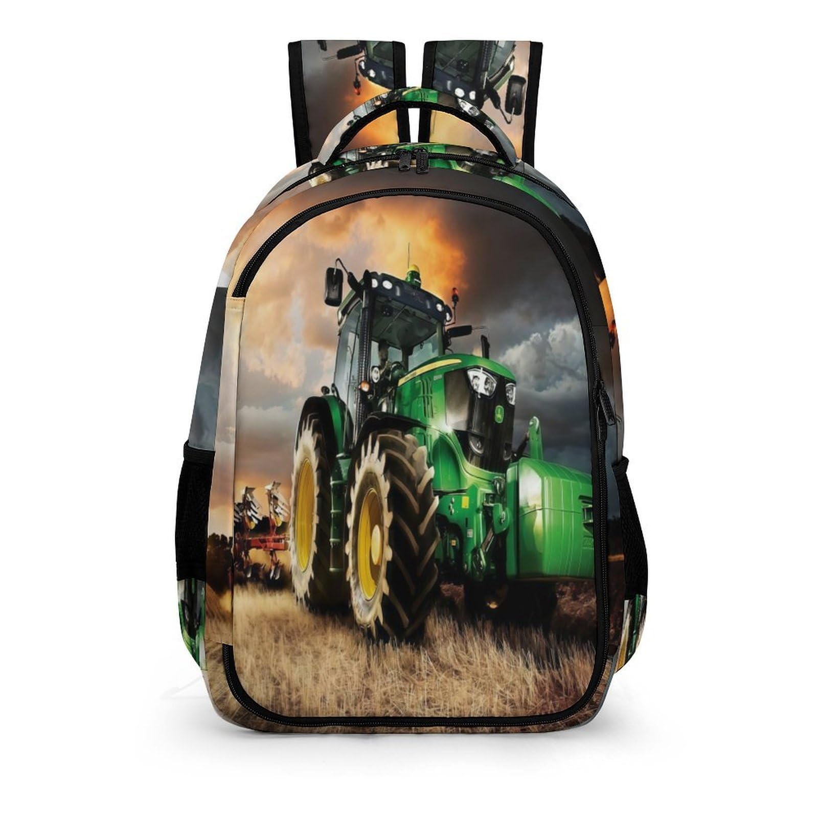 Cartable Garçon CP Mode Cartable Tracteur Filles Sacs D'école Scolaire Pour Ado Enfant Sac A Dos Pour Ordinateur Portable Loisir De Voyage