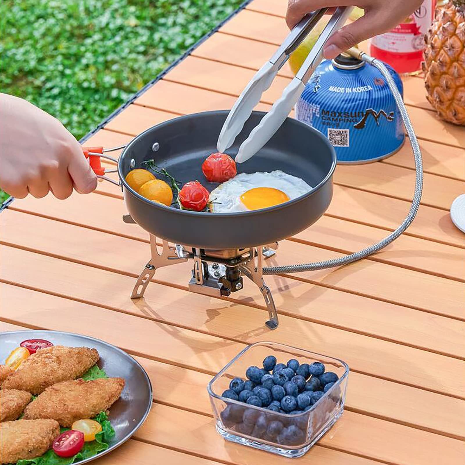 Amazon.com: Camping Gas Stove, 6500W Portable Windproof