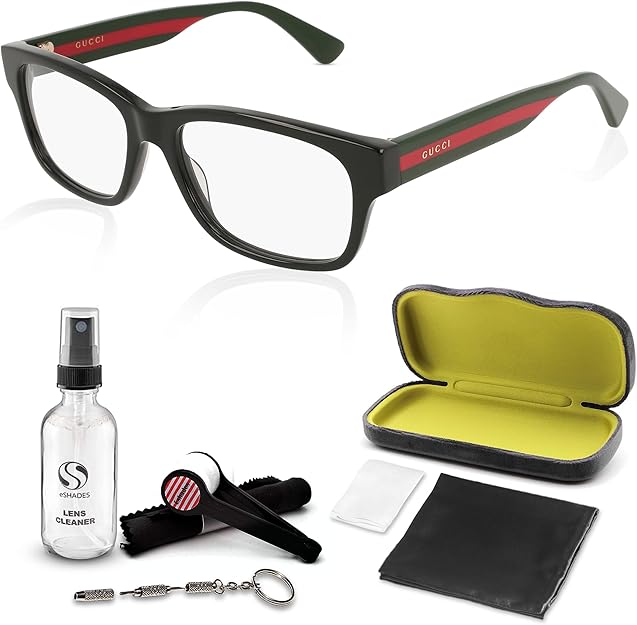 Gucci GG0343O Designer Fashion Eyeglasses Stylish Rectangular Frame