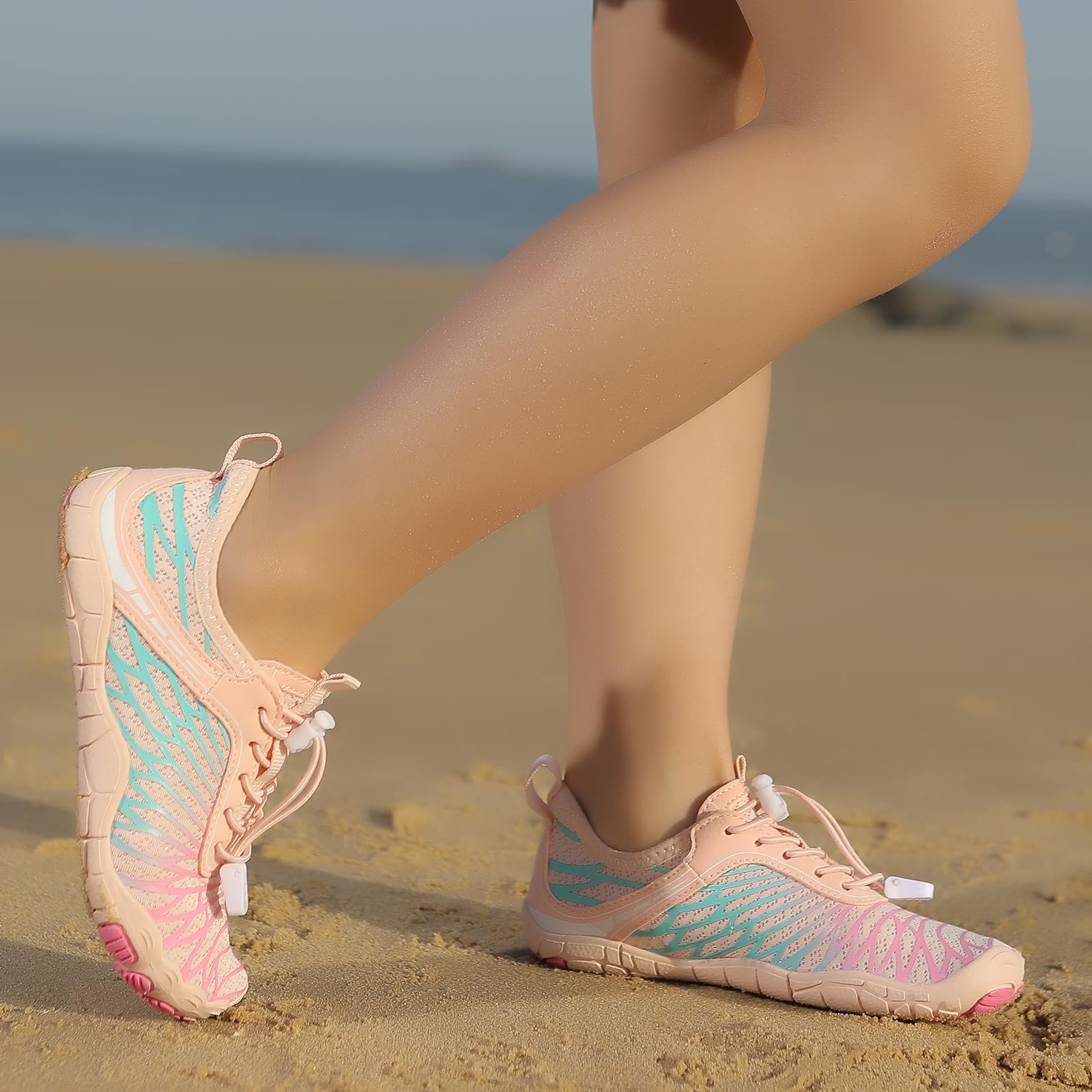 Kinder Barfußschuhe Kleinkind Barfussschuhe Wasserschuhe Strandschuhe Schnell Trocknend Badeschuhe Aquaschuhe für Jungen Mädchen