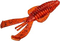 Vista 42 de Strike King Rage Bug Señuelo de Pesca, Grúber de Plástico Suave, Diseño Único, Acción Sutil