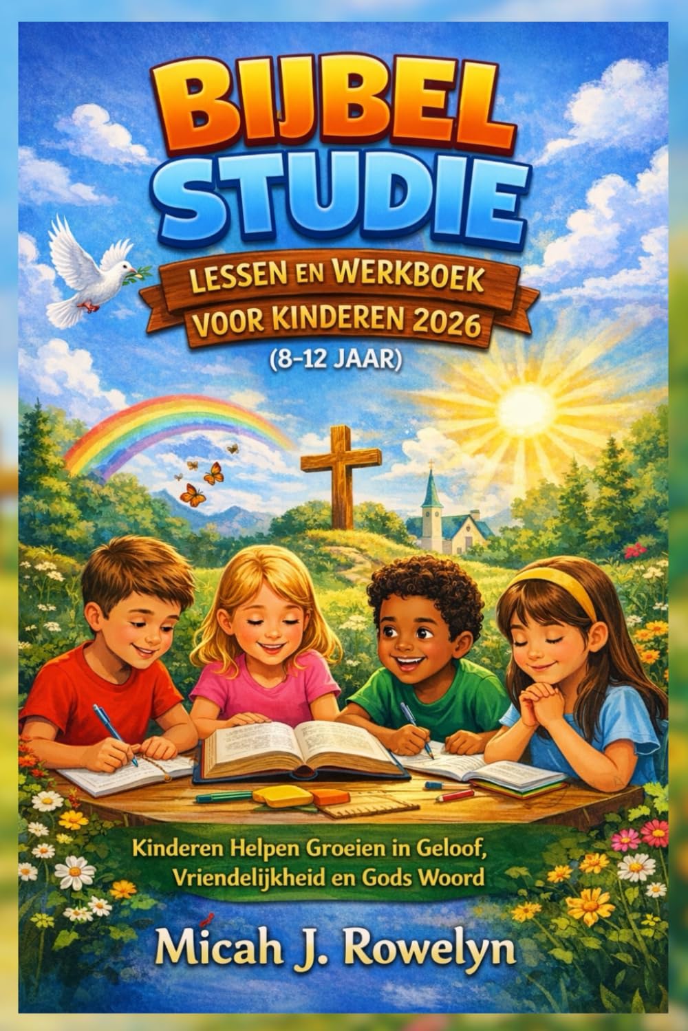 BIJBEL STUDIE LESSEN EN WERKBOEK VOOR KINDEREN 2026 (8-12 JAAR): Kinderen Helpen Groeien in Geloof, Vriendelijkheid en Gods Woord