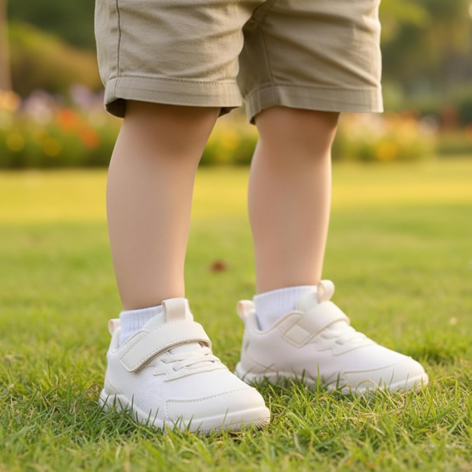 MORENDL Wide Toddler Shoes Baby Walking Shoes Boys & Girls Barefoot Sneakers Zero Drop Comfort Tennis Running Outdoor Activities - Image 2