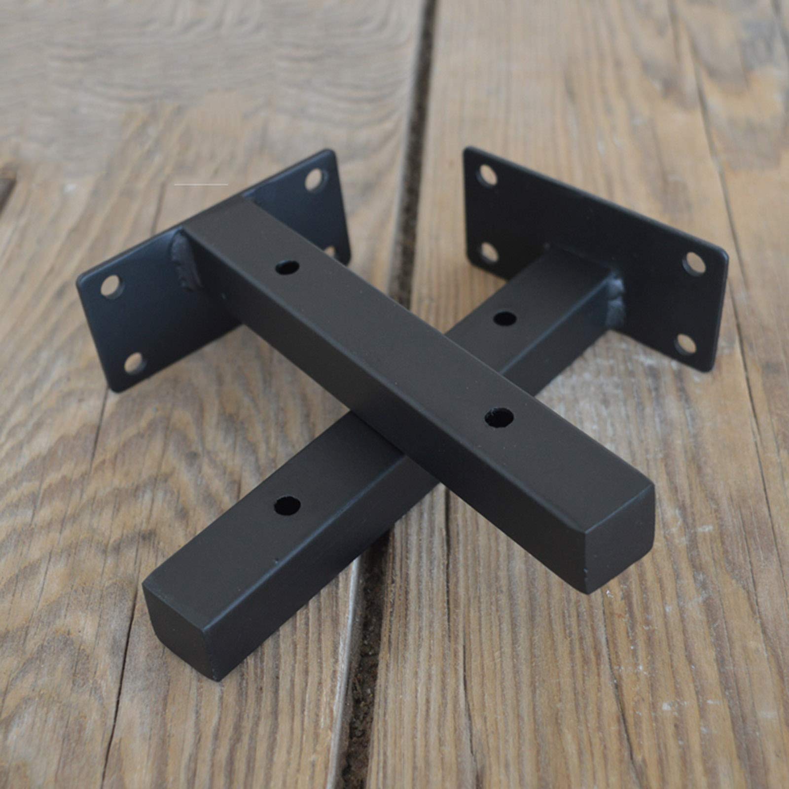 OUVIN 2 Stks Plank Beugels Heavy Duty 300mm Drijvende Plank Beugels Wandmontage Industriële Metalen Plank Ondersteuning