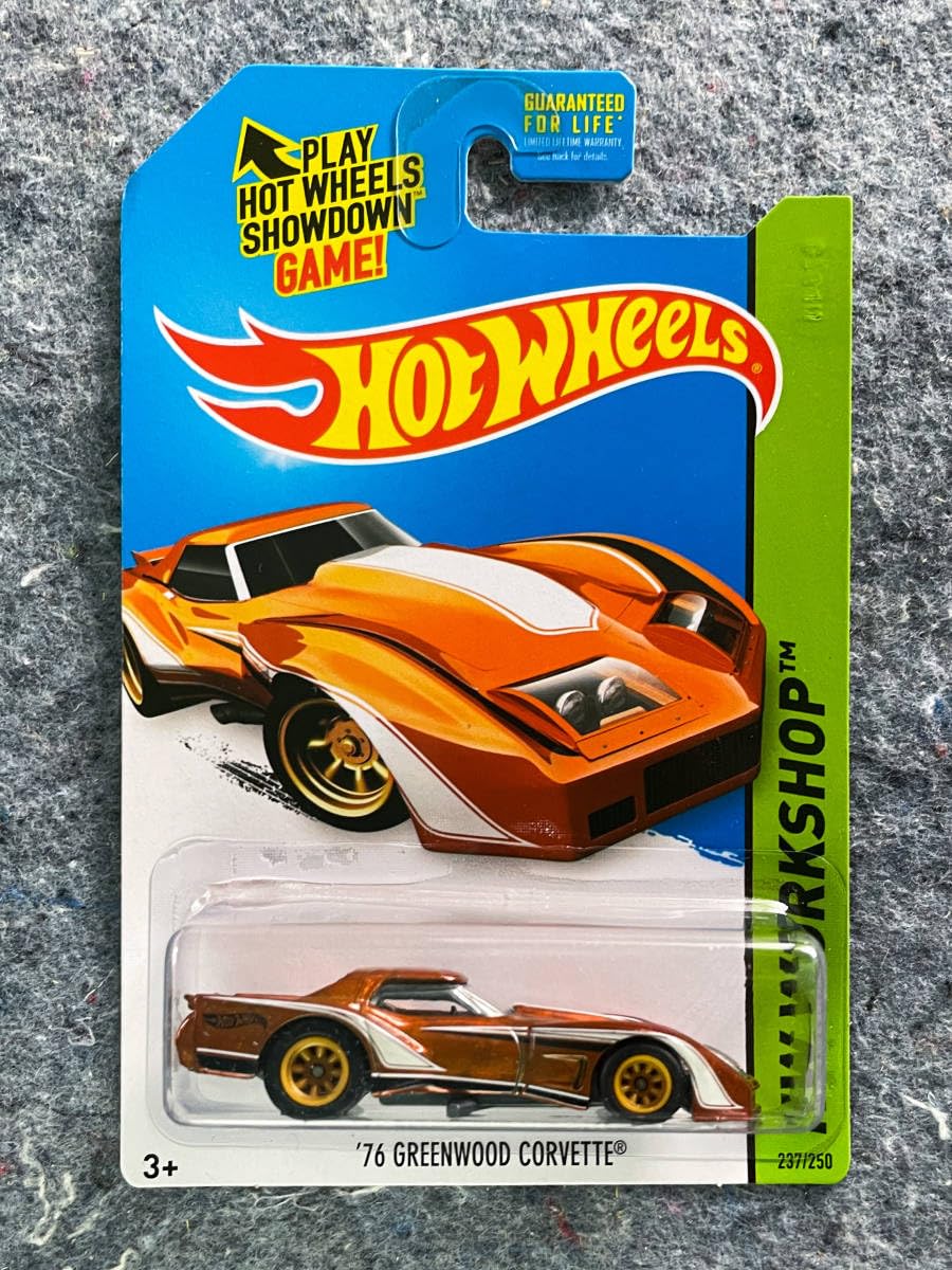 Amazon.co.jp: 2014 Super Treasure Hunt STH '76 Greenwood Corvette