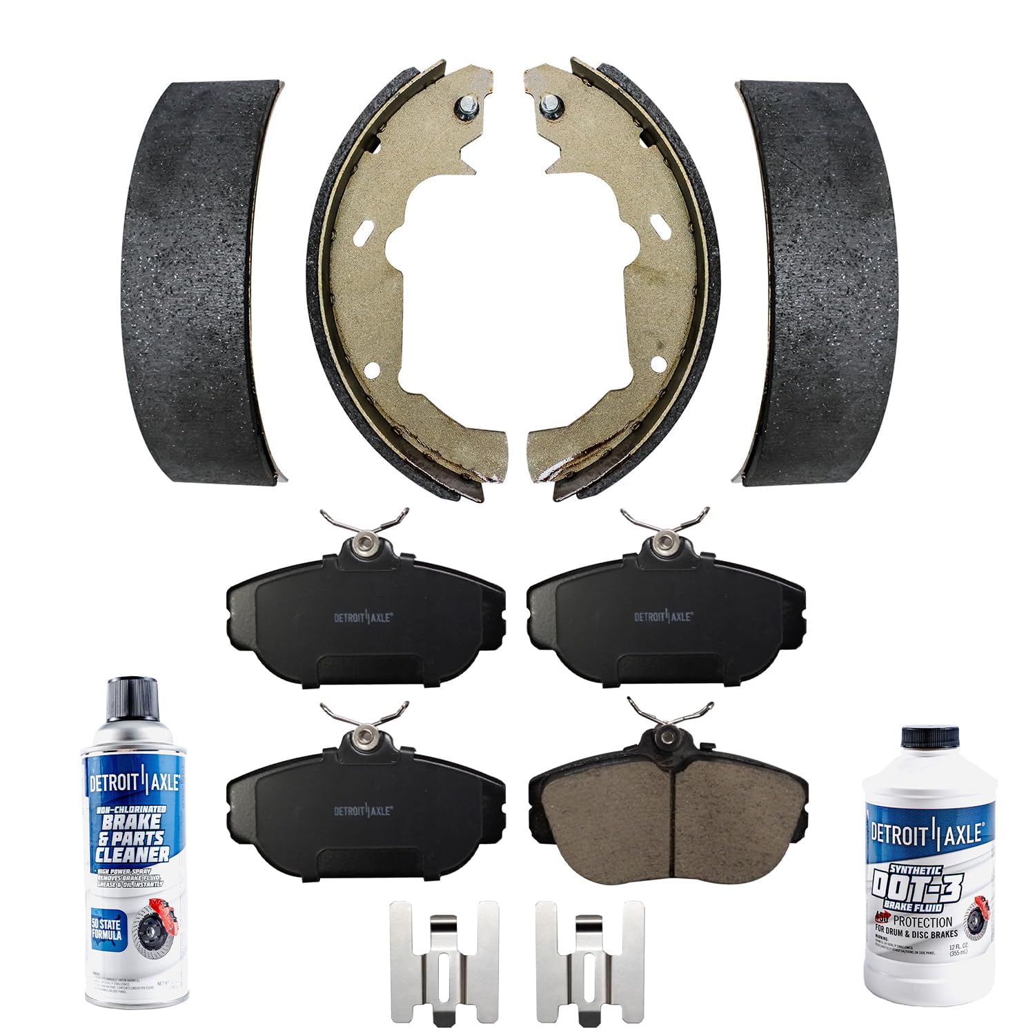 Detroit Axle - Brake Kit for Ford 1995 1996 1997 1998 Windstar