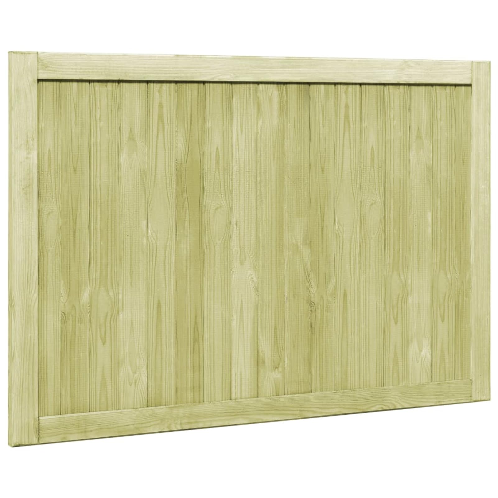 Homgoday Rustikales Kiefernholz-Gartentor 150x100cm, Wetter- und verrottungsbeständig, für Terrasse und Garten - 2 Stück Model45339