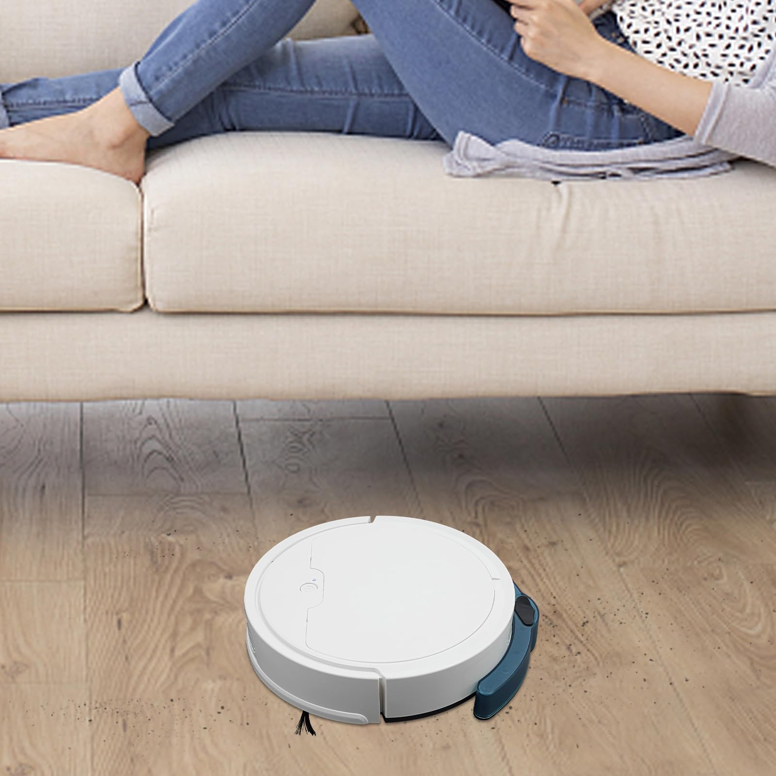 Balayeuse 3 en 1 avec fonction d'essuyage ABS automatique
