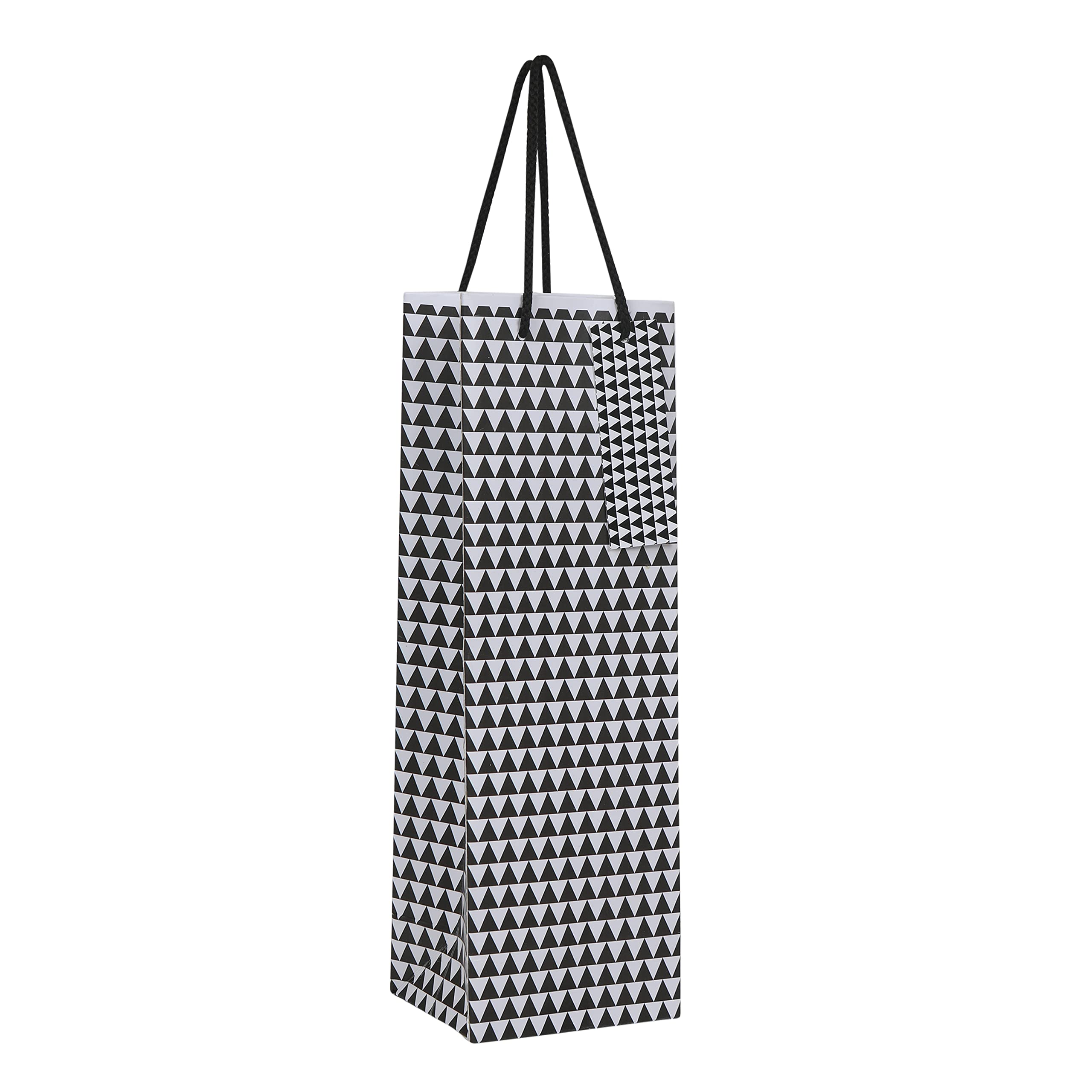 Wine Gift Paper bag| Triangle | Hampton Local Wine bottle gifting paper carry bag made of thick paper (14 X 5 X 3.5 Inches) Pack of 10. (B0BBFFRJTV) Amazon Price History, Amazon Price Tracker