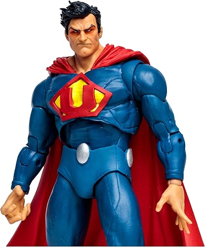 Miniatura 5 de McFarlane Toys - DC Multiverse Superman vs Superman de la Tierra-3 con Atomica 7in Figura 2pk