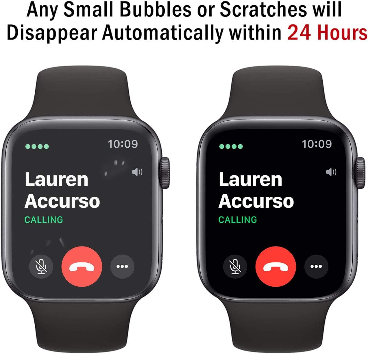Discount [6 Pack] QHOHQ Screen Protector for Apple Watch Series 6/Watch SE 40mm, [Full Coverage] [Bubble-Free] Flexible TPU Anti-Scratch Transparent Soft Film
