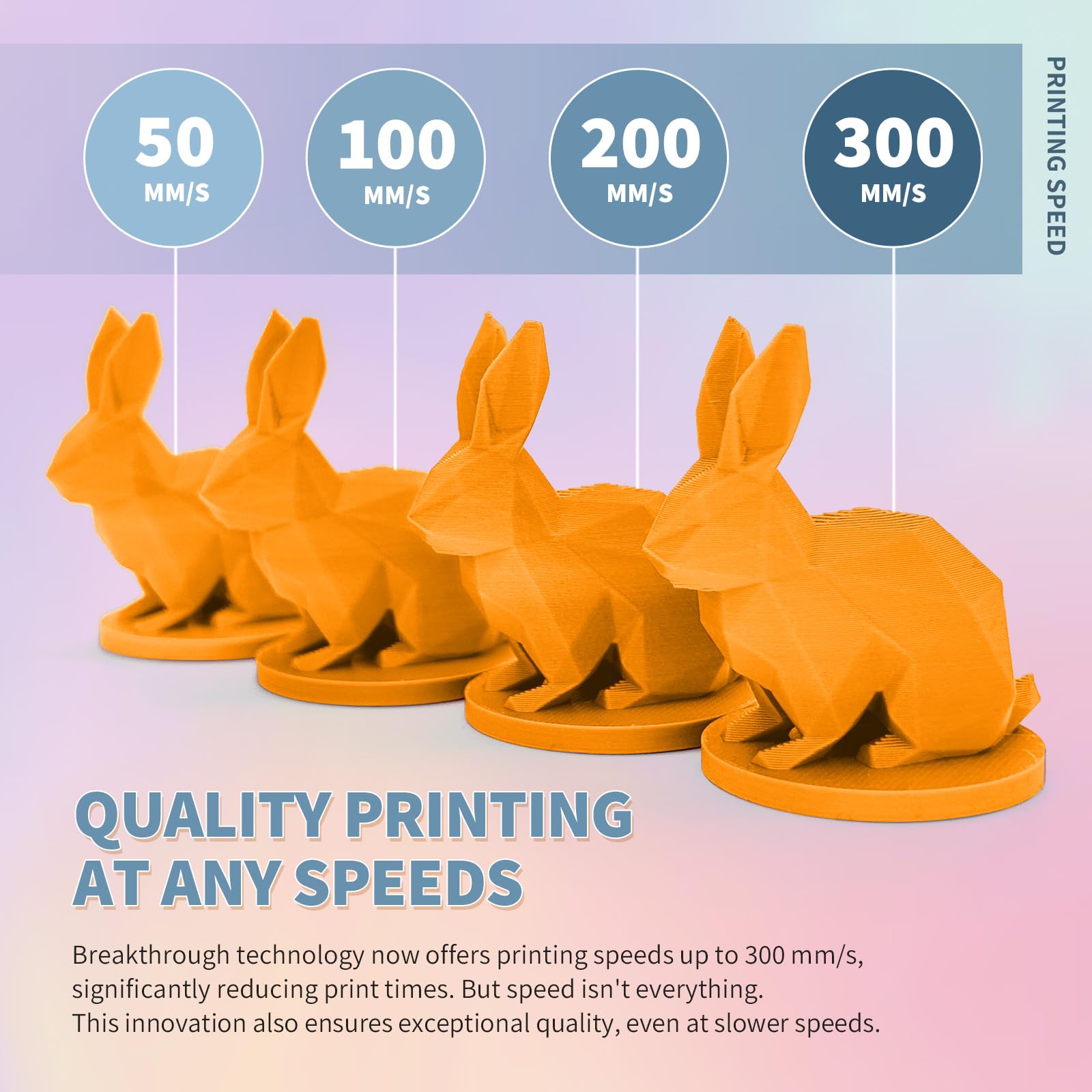 OVERTURE Filamento Matte PLA 1.75mm, 1kg Bobina (2.2lbs) Opaco PLA Filamenti per Stampante 3D, Neatly Wound Filamento Precisione Dimensionale +/- 0.02 mm, Matte Arancia