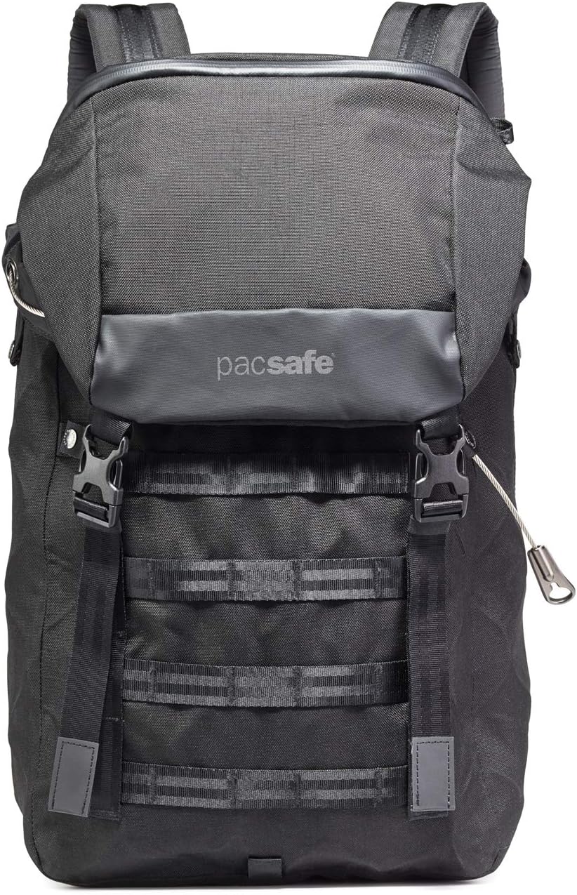 Pacsafe Ultimatesafe Rucksack mit Exomesh Locking System, Tasche mit