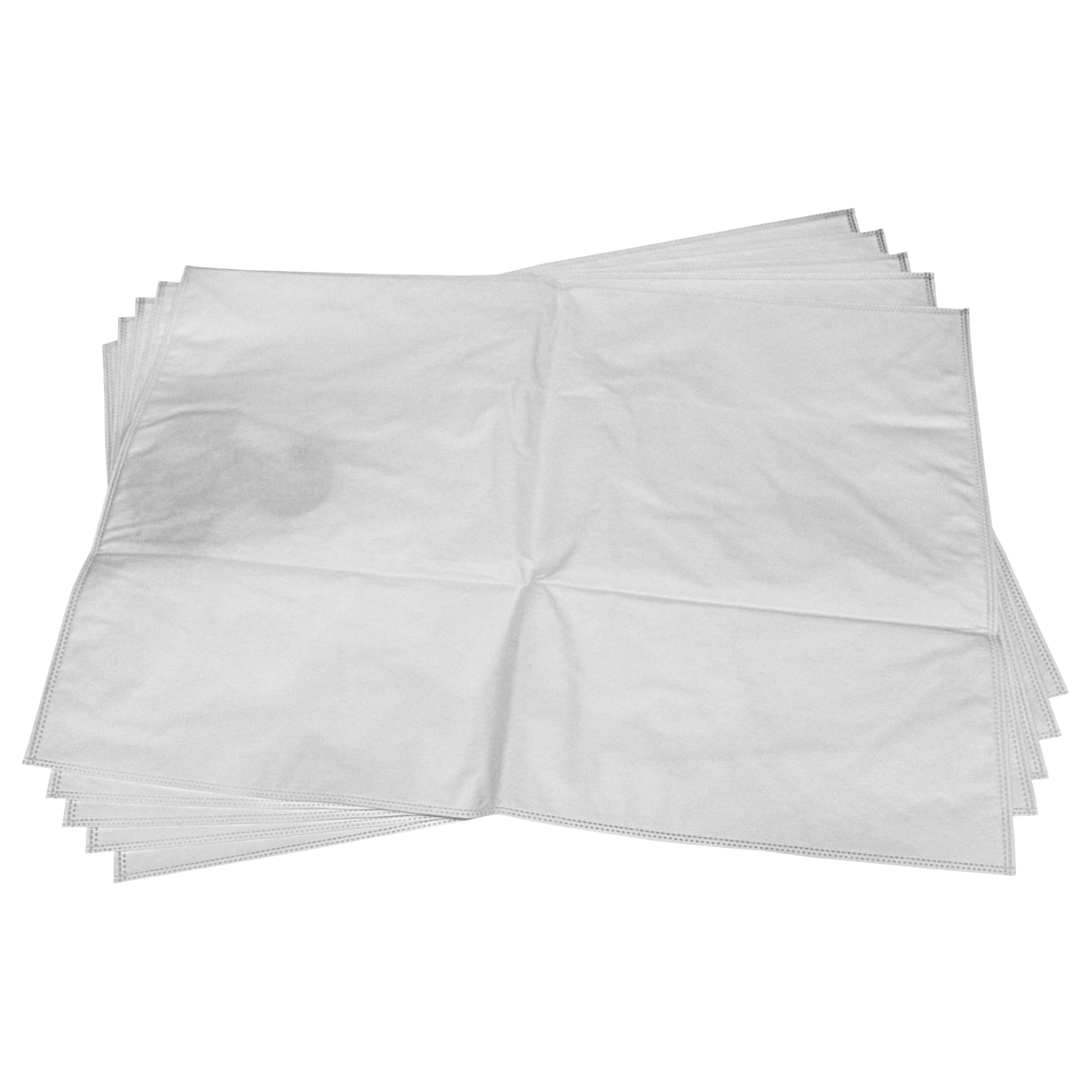 vhbw 20x Staubbeutel kompatibel mit Milwaukee AS 30 MAC | AS 42 MAC, AS 30 LAC Staubsauger - Vlies, 30l Füllvolumen, 74cm x 51cm Weiß