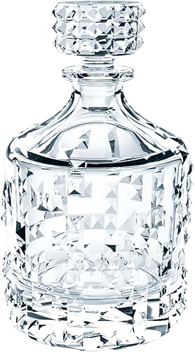 Miniatura 4 de Nachtmann Punk - Decantador de 25 onzas y vasos de whisky de 12 onzas (juego de 3 piezas) – Decantador de cristal con tapón hermético, para whisky,