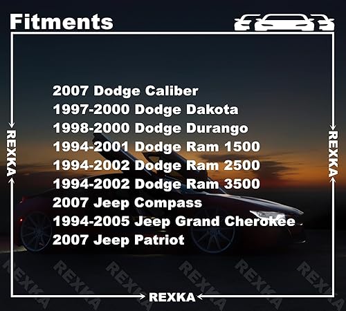 Miniatura 3 de Rexka 10 clips de tuerca de retención de rejilla de capó compatibles con Chrysler 6503339 Calibre, brújula, Dakota, Durango, Grand Cherokee,