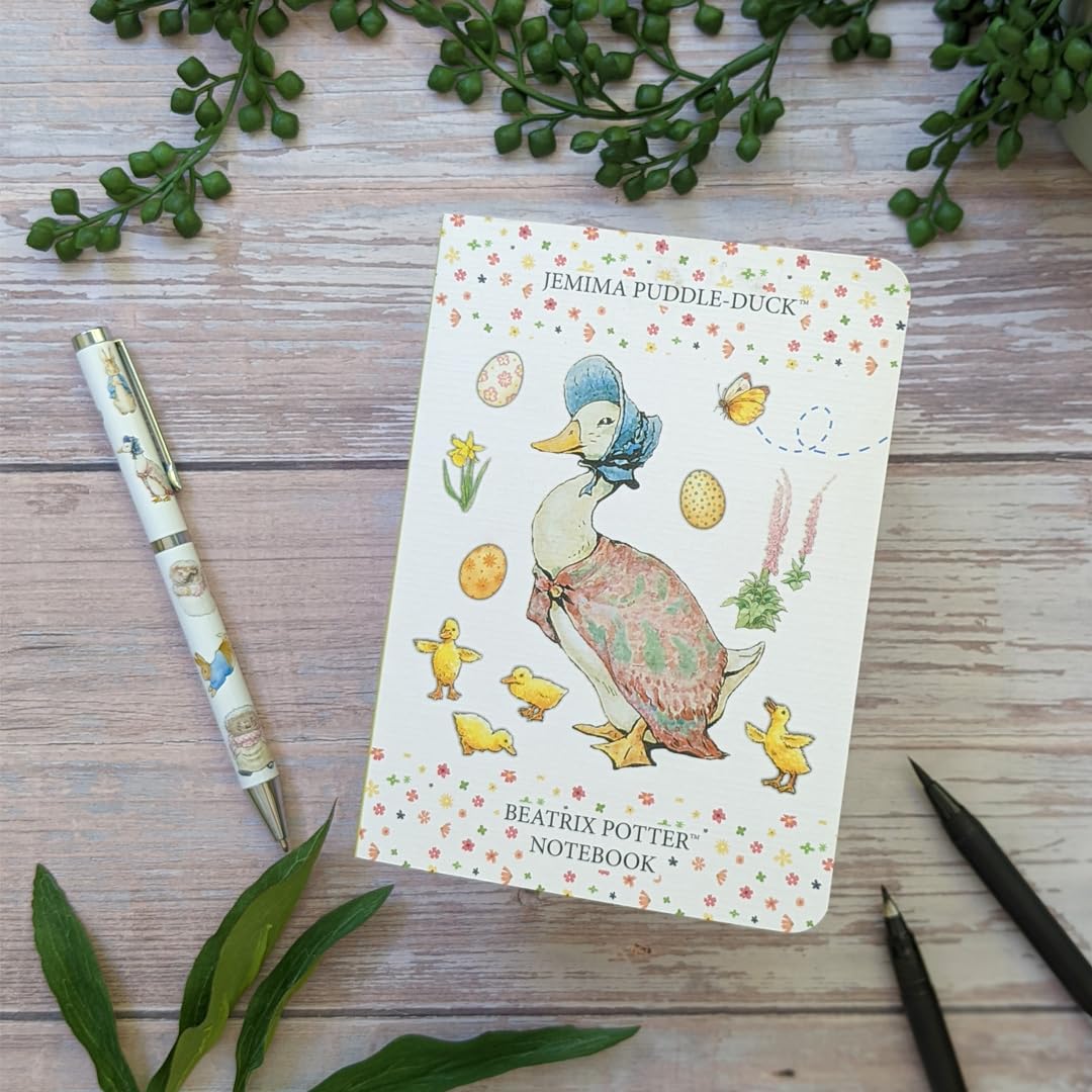 Robert Frederick Beatrix Potter Jemima Puddle-Duck Handbag Pocket A6 Notebook, Multicoloured - Image 2