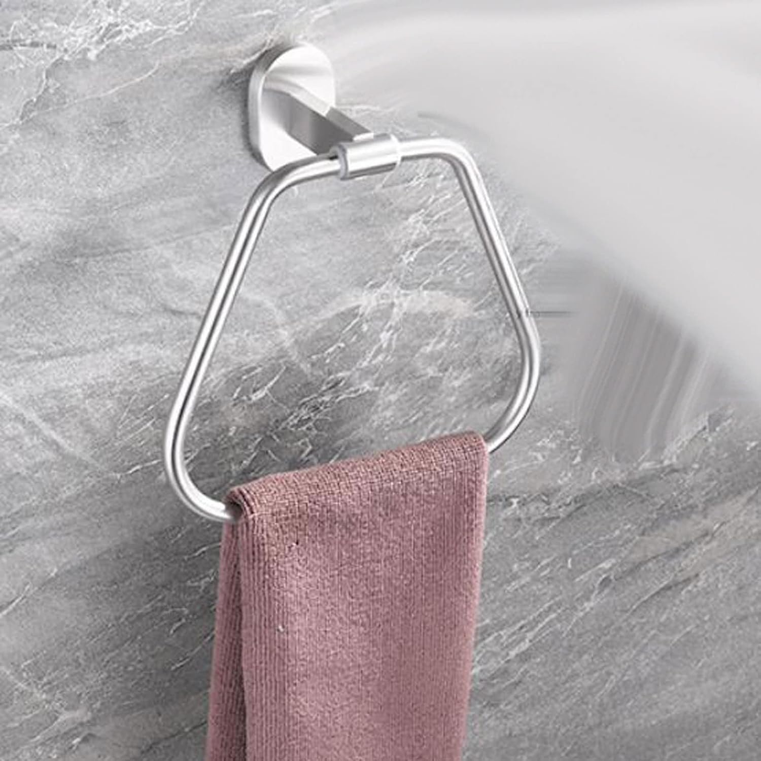Towel Holder,Towel Ring,304 Stainless Steel Towel Ring Towel Ring Towel Rack Suitable for Bathroom, Kitchen