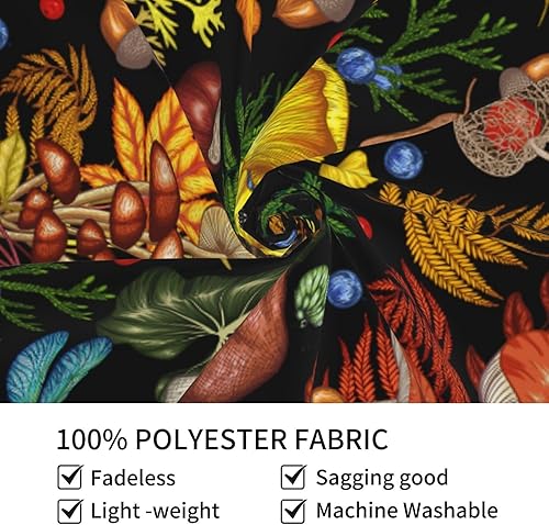 Miniatura 8 de PRUNUS Tapiz personalizado, tapiz de hongos para colgar en la pared para dormitorio, tapices personalizados con texto, fondo de fotos personalizado