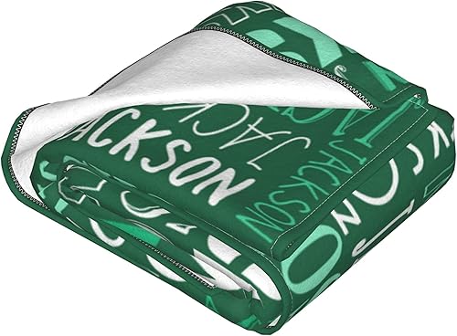 Miniatura 3 de HSSQMH Mantas personalizadas con nombre, manta con nombre personalizado para adultos, niños y bebés, mantas con monograma, regalos para mujeres,
