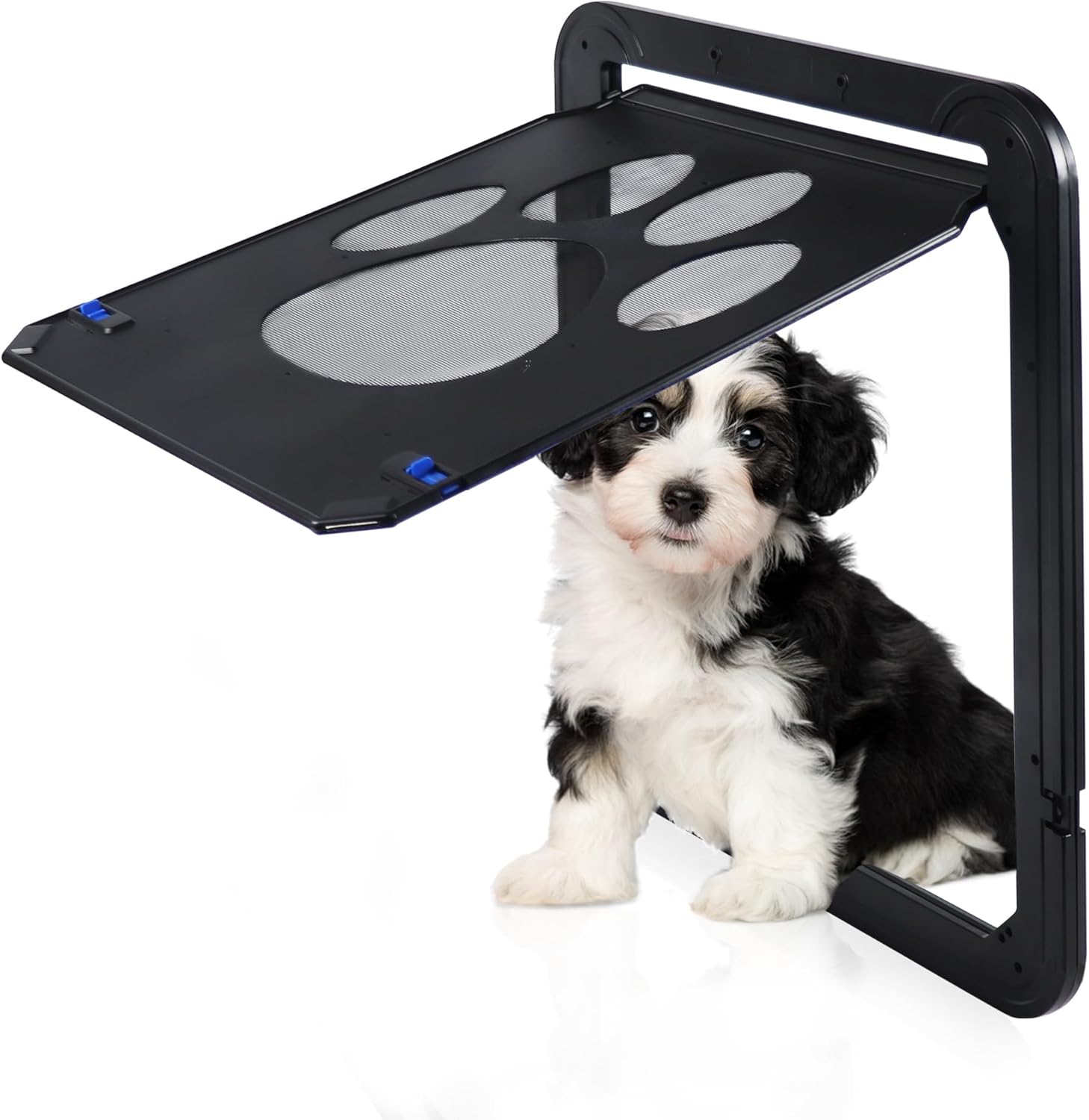 IPETBA Pet Screen Door, Pet Dog Screen Door Doggy Door for Sliding Door