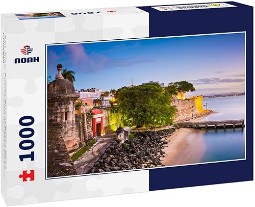 Noah Rompecabezas San Juan, Puerto Rico en Paseo De La Princesa 1000 Piezas
