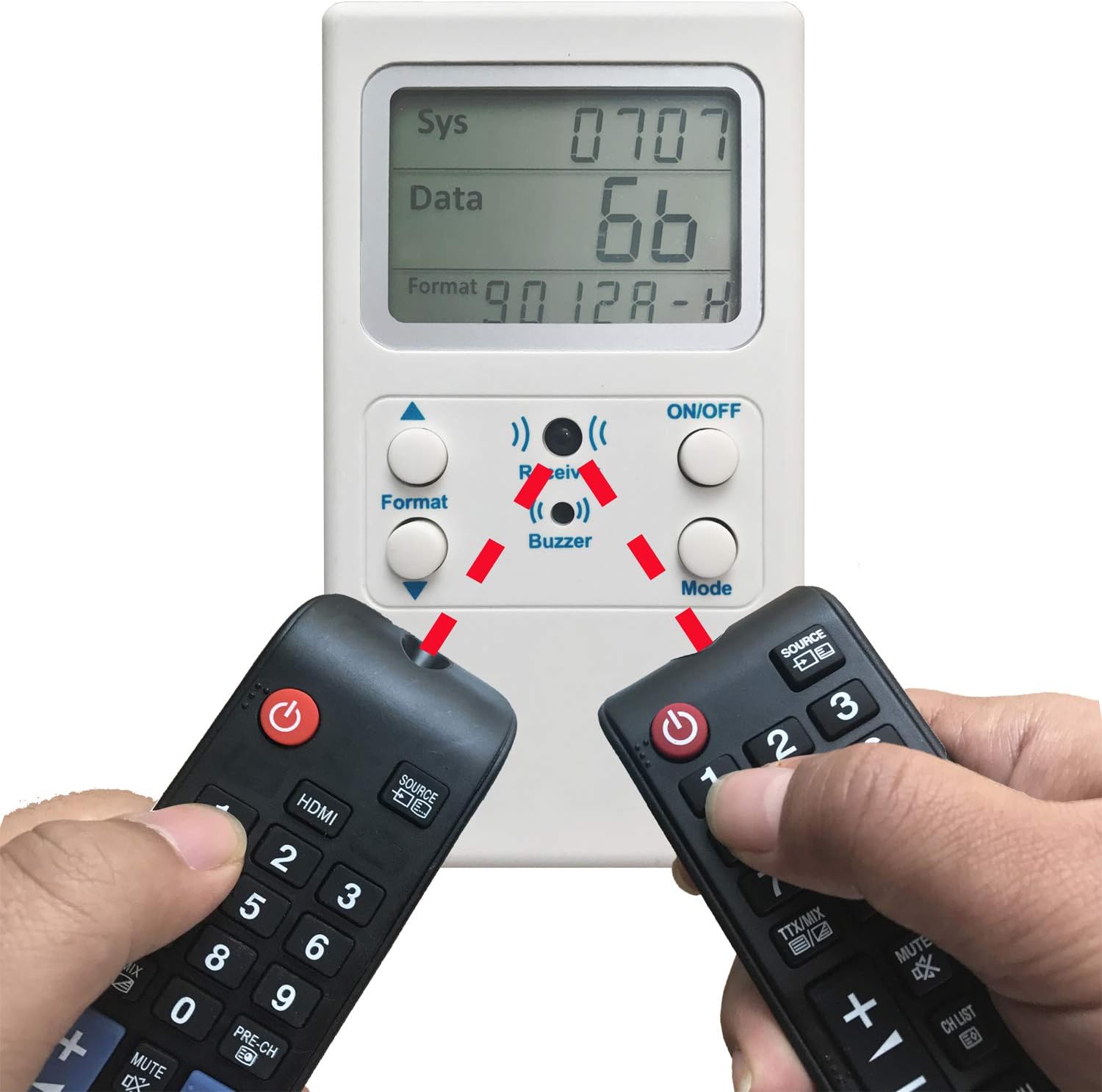 Amazon.com: Generic Universal Tv Ir Remote Control Decoder Tester ...