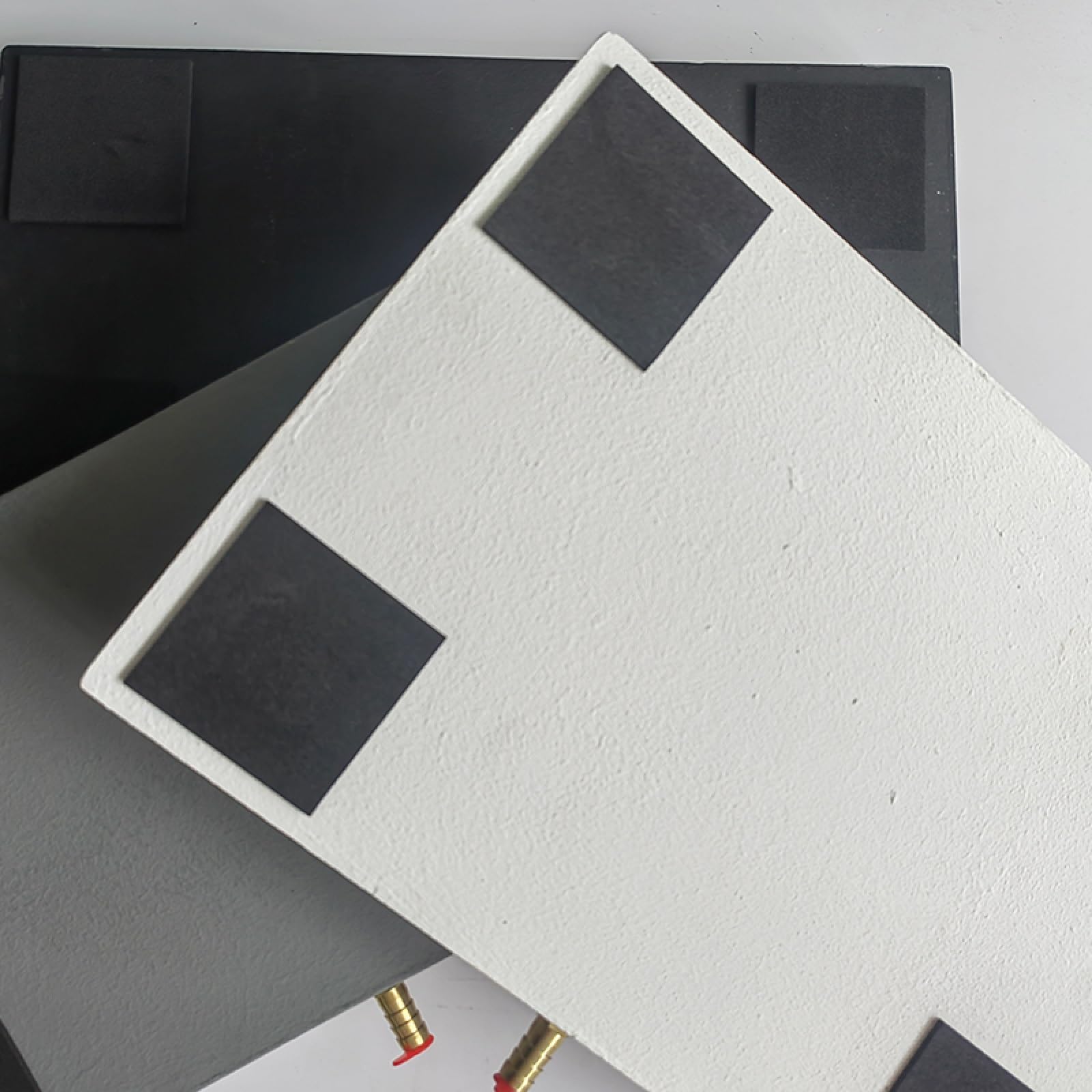 Duża miska ociekowa na olej do samochodu i mini lodówki taca na nawilżacz i patelnia spustowa płynu chłodzącego szara (102 x 32 cm/40 x 12 cali) - idealna do dywanów i łatwe czyszczenie