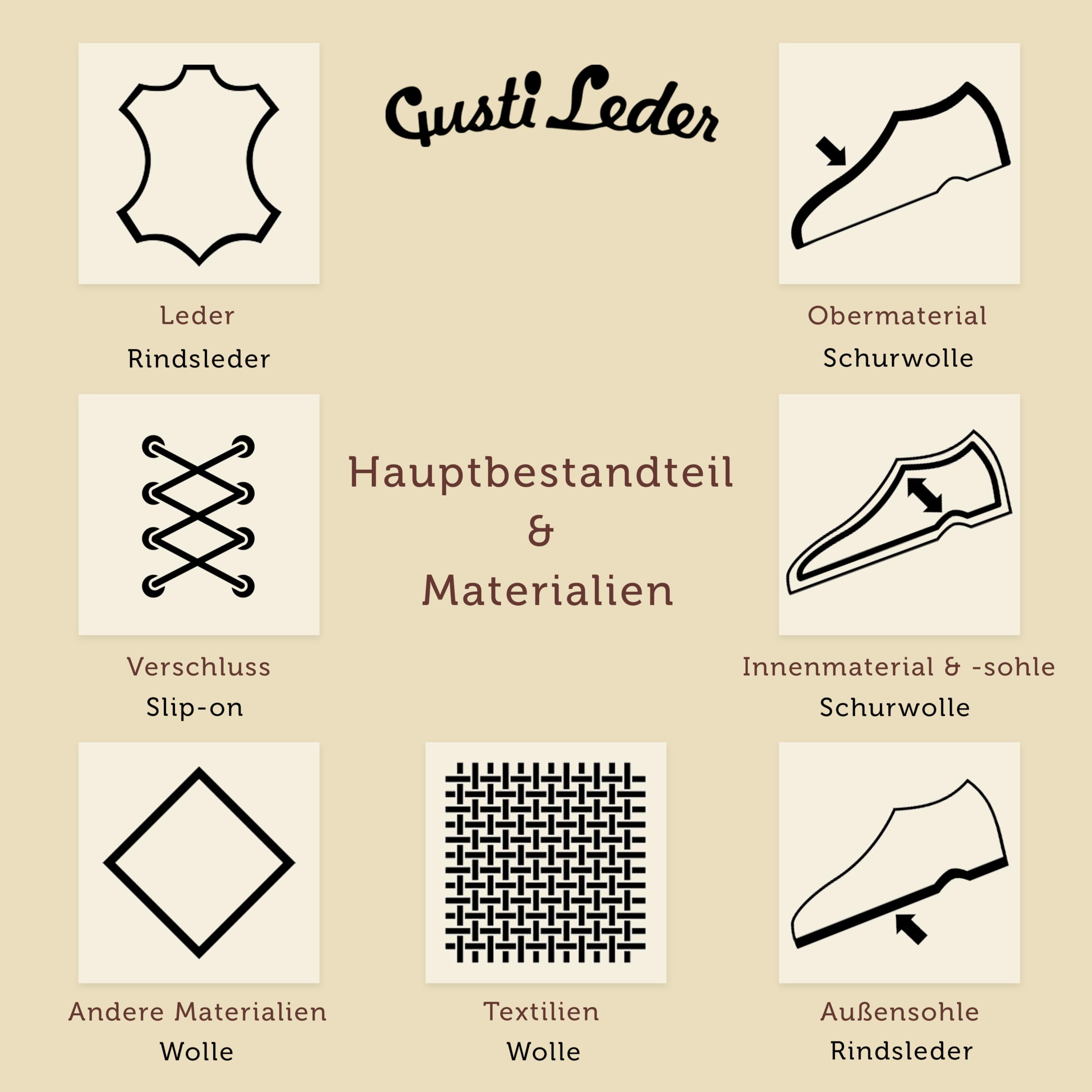 Gusti Sandale Leder - Celina Schuhe Ledersandale Lederschuhe Damen Braun Leder