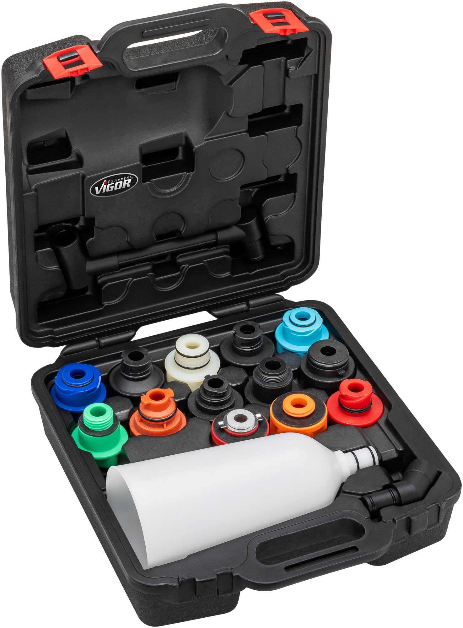 ViGOR Oil Filling Tank Set V6027N, Suitable for All Standard Vehicle Models, Prevents Oil Spills, Reduces Oil Stains, Quick and Clean Filling in The Engine Compartment