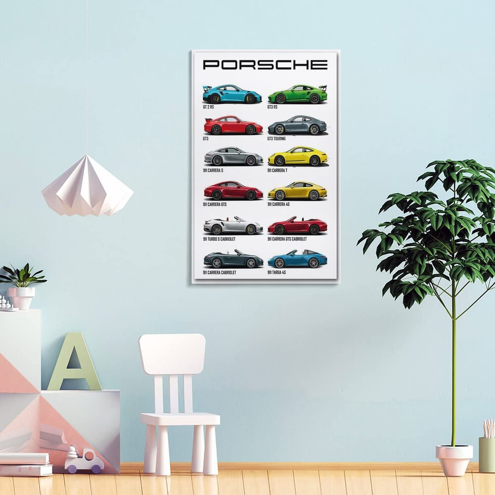 Ferrar Roma Poster Druck talen Super Car Art für Ferrar-Fan