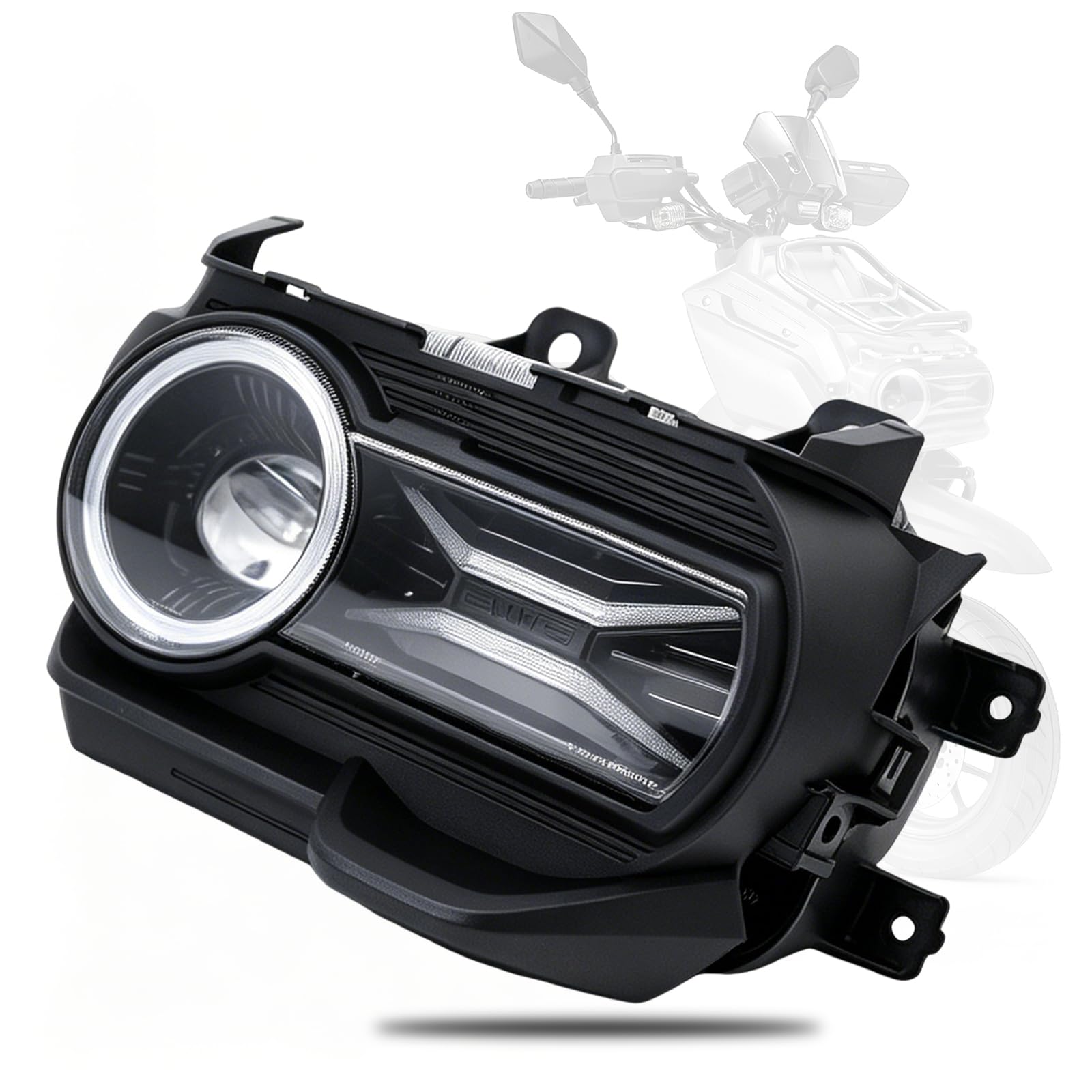 ZUMA LIGHTNING FLAGE 159 × FLUX EM Amazon.com: Minho18.9W LED Headlight Assembly Fits for Yamaha Zuma