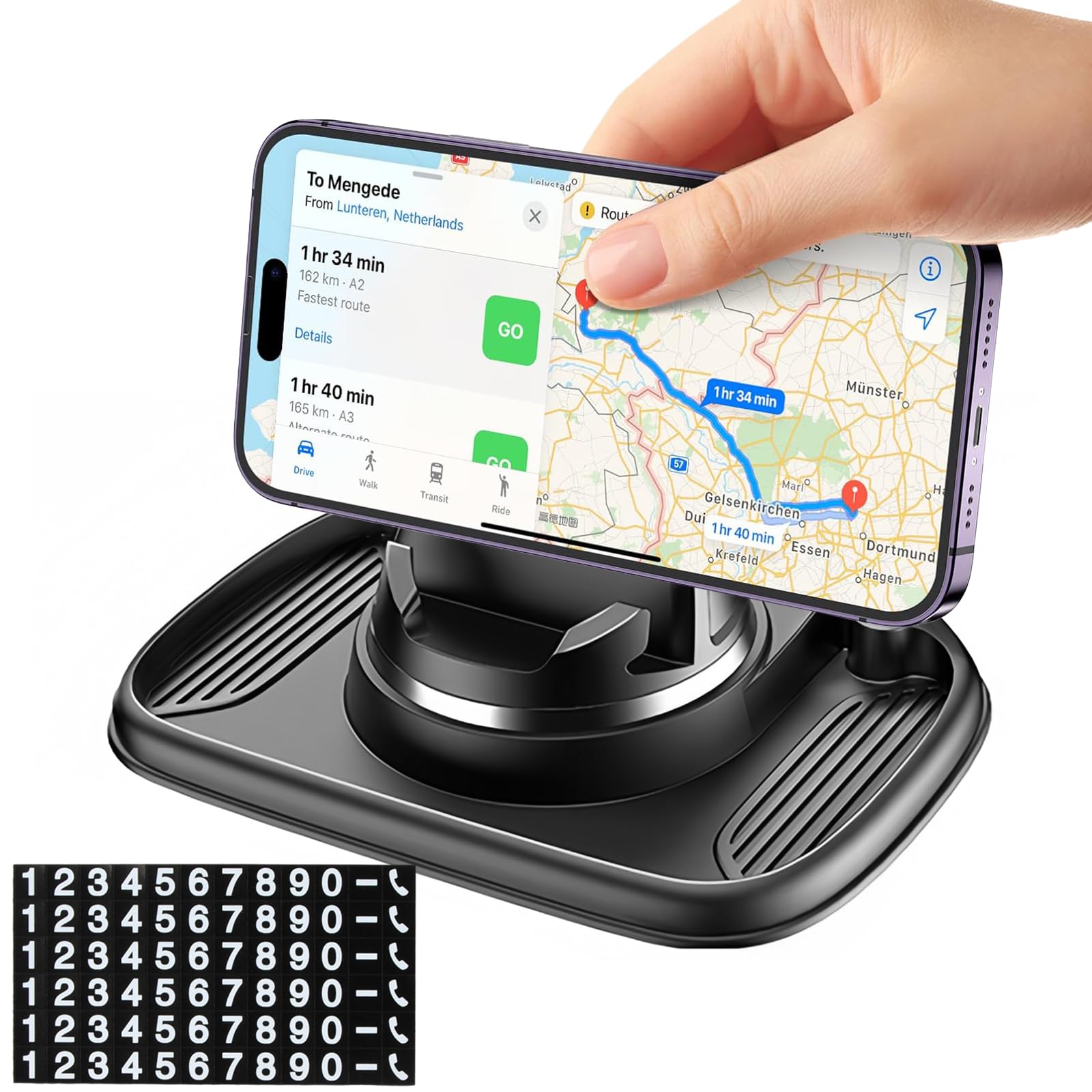 Supporto Magnetico Per Telefono In Auto: Il Tuo Alleato Antiscivolo Per Un Viaggio Sicuro