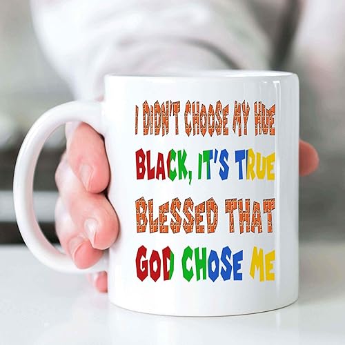 Miniatura 7 de Housewarming Gift for Mom - I Didn't Choose To Be - African Quote - 11 Oz White Ceramic Coffee Mug